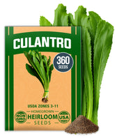 HOME GROWN Culantro seeds pack, ready for planting to boost fresh flavors.