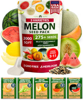 HOME GROWN Sugar Baby Watermelon full fruit, compact and juicy for easy backyard snacking.
