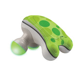 HoMedics Ribbit mini massager with 4 nodes for targeted relief.