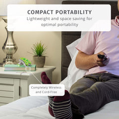 HoMedics Ribbit massager with LED light for visible usage.