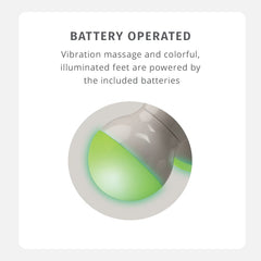 HoMedics Ribbit compact massager designed for travel and portability.
