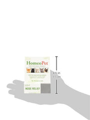 HomeoPet Feline Nose Relief dosing in water or meals for convenient use