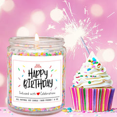 Homsolver handmade candle with cotton wick in small batches.