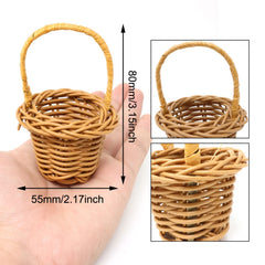 Honbay woven basket candy favors perfect for wedding receptions and party gifts.