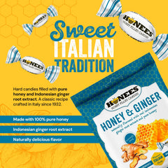 Honees individually wrapped candies for purse, car, or desk