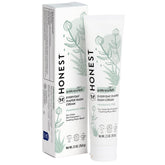 The Honest Company diaper rash cream 2.5oz glides smoothly for gentle protection.