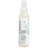 The Honest Company fragrance-free detangler bottle pour supports easy dispensing and lightweight hydration.