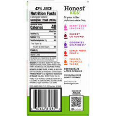 Honest Kids Appley Ever After packaging box for easy lunchbox.