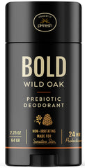 Honestly pHresh Wild Oak deodorant stick application for quick odor control