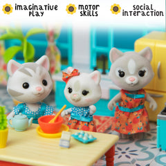 Ella figure from Honey Bee Acres Purringtons with removable outfits for creative play