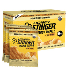 Honey Stinger Peanut Butter Banana Waffle pack — convenient energy for workouts