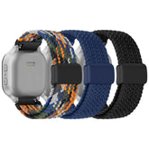 Honeystraper 3-pack braided solo loop front view for daily kid wear