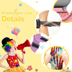 Breathable kid band texture highlighting comfort and flexibility