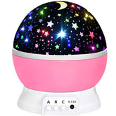 HONGID Star Projector fills kids' room with expansive star patterns for bedtime.