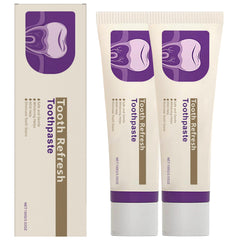 HONGYUNDA 2PS Tooth Refresh toothpaste front view promoting long-lasting fresh breath