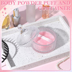 HONSIO elegant pink powder puff design for stylish home use.