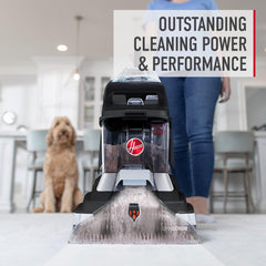 Hoover Oxy measuring cap shows easy dosing for precise cleaning.