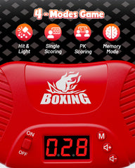 HopeRock LED score display tracks hits for motivating workouts.