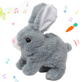Hopearl hopping rabbit toy front view shows engaging motion for toddlers