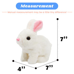 Hopearl hopping rabbit walking animation invites active pretend play.