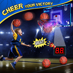 HopeRock LED lighting highlights dunks for a brighter home court