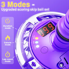 HopeRock LED counter display tracks jumps and time during active play