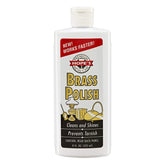HOPE'S Brass Polish bottle pour for fast tarnish removal and bright shine