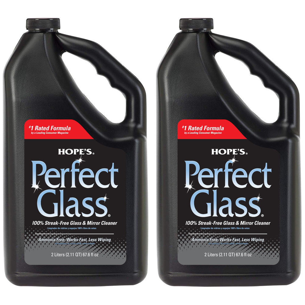 HOPE'S Perfect Glass Cleaner delivers streak-free shine on windows and glass surfaces