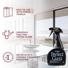 Tinted windows stay safe with HOPE'S ammonia-free formula
