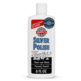 HOPE'S Silver Polish bottle pour enables easy, no-rinse tarnish removal for fast results