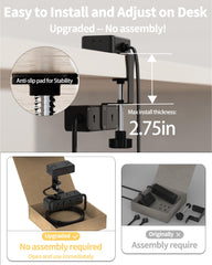 HOPOW removable top strip enables travel-friendly use.
