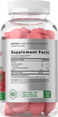 Horbäach ACV Gummies jar on kitchen counter, convenient daily apple-flavored option.