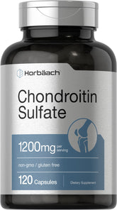 Horbaäch Chondroitin Sulfate 1200mg bottle for daily supplementation.