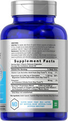 Horbäach Colon Cleanse bottle back label, lists the proprietary blend and usage.