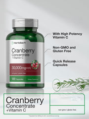 Horbäach Cranberry Concentrate bottle on table, suited for everyday wellness