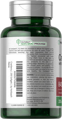Horbäach Cranberry Pills label closeup highlights vitamin C and E.