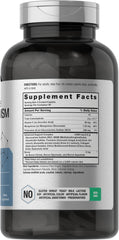 Horbaach Glucosamine Chondroitin MSM with Turmeric label closeup highlights turmeric