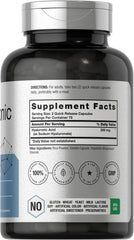 Horbäach Hyaluronic Acid capsules close-up for easy daily use.