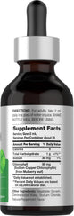 Horbäach Liquid Chlorophyll Drops dropper pouring into water for a refreshing routine.