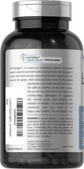 Label details show Horbäach L-Lysine gluten-free formula.
