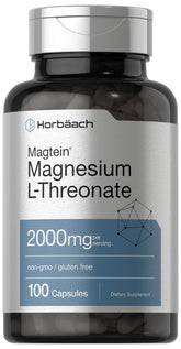 Horbäach Magtein bottle with capsules for daily magnesium support
