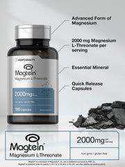 Horbäach Magtein label details highlight 2000 mg per serving