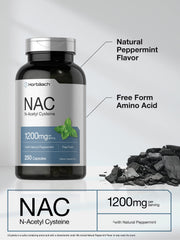 HorbAach NAC capsules pour highlighting quick-release capsules for easy dosing