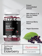 Pouring Horbaach gummies from the bottle for a daily serving.