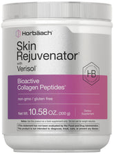 Horbaach Skin Rejuvenator bottle with Verisol peptides supports potential skin health benefits.