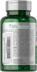 Horbäach Stinging Nettle Capsules label close-up highlighting purity and potency.