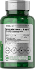 Horbäach Stinging Nettle Capsules pour demonstrates quick-release use.