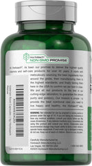 Horbaach valerian root capsules closeup; non-GMO and allergen-free formulation.