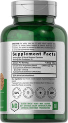 Horbaach valerian root capsules label; premium potency and purity you can trust.