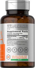 Horbäach Vitamin A 10000 IU softgels bottle back lists ingredients.